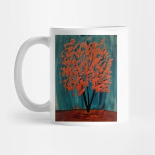 A single tree all alone even if it is broken is still able to grow Mug